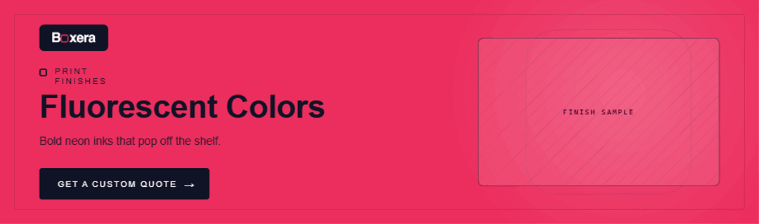 Custom Fluorescent Colors