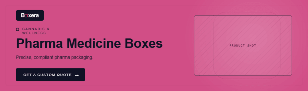 Custom Pharma Medicine Boxes