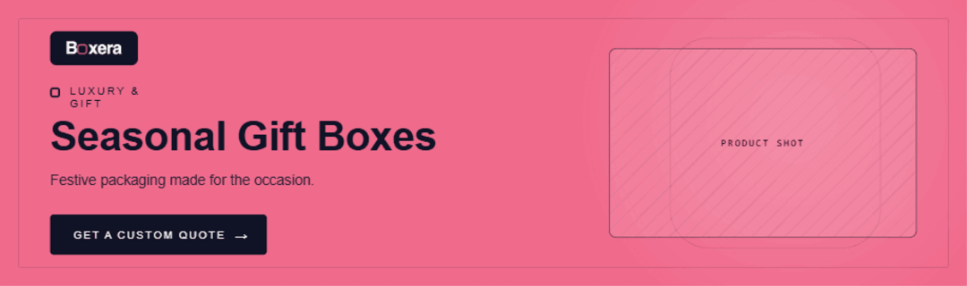 Custom Seasonal Gift Boxes