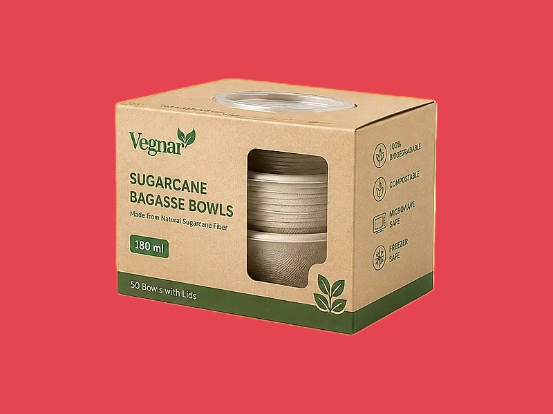 Custom Sugarcane Bowls