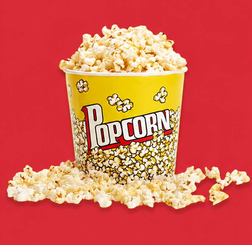 Custom Printed Matte Finish Popcorn Boxes