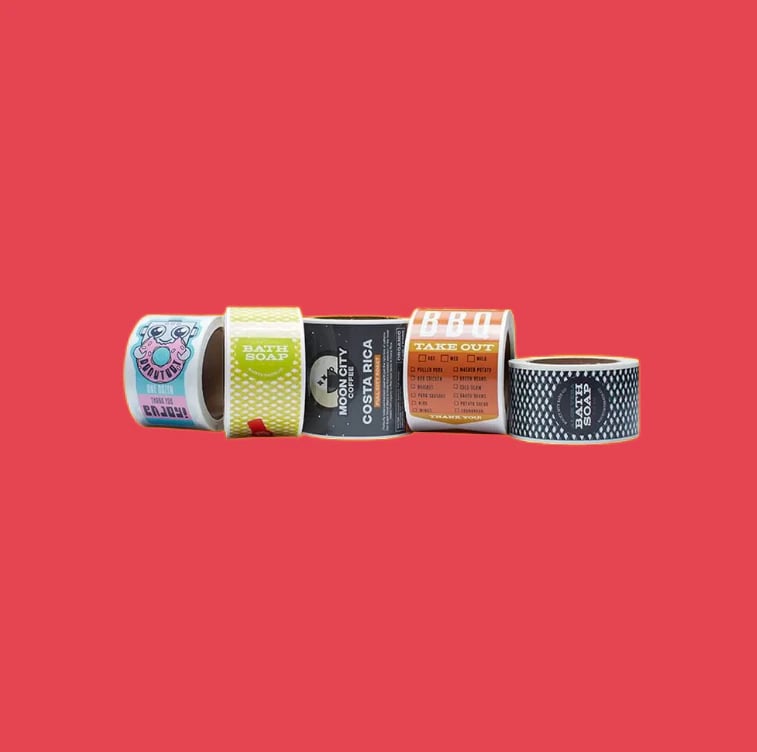 Custom Packaging Labels In Bulk