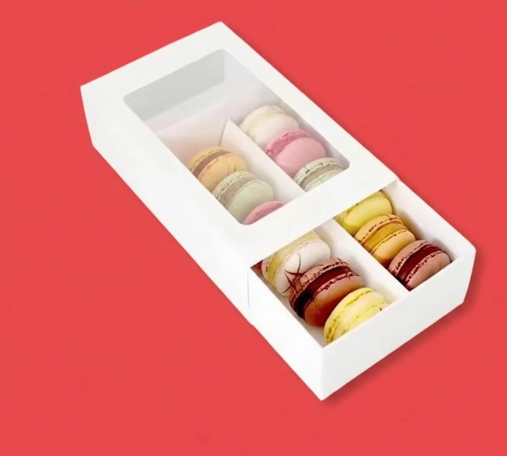Custom Sleeve and Tray Macaron boxes