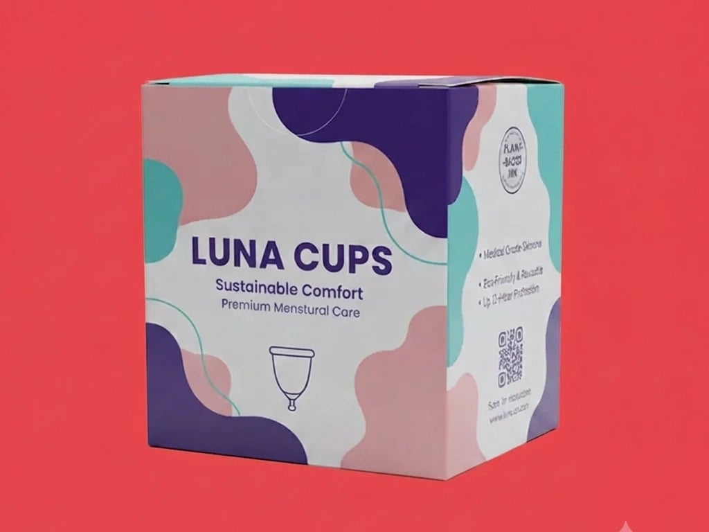 Custom Menstrual Cup Boxes