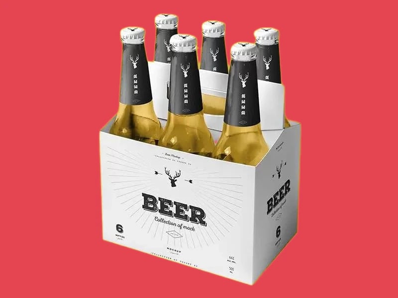 Custom Printed Glossy Beverage Boxes