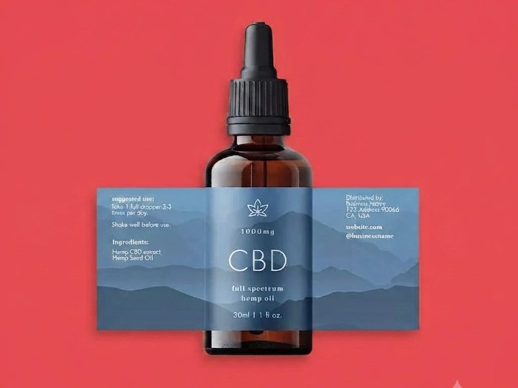 Custom CBD Labels