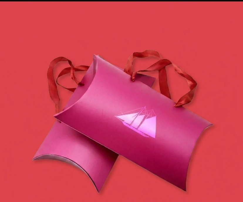 Custom Pillow Boxes with Your Logo
