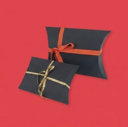 Custom Design Gift Pillow Boxes
