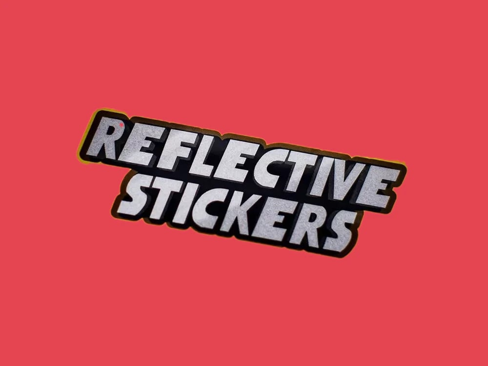 Custom Reflective Stickers