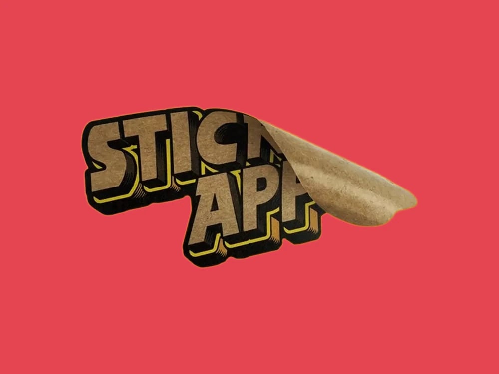 Custom Kraft Stickers