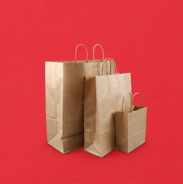 Custom Brown Kraft Bag