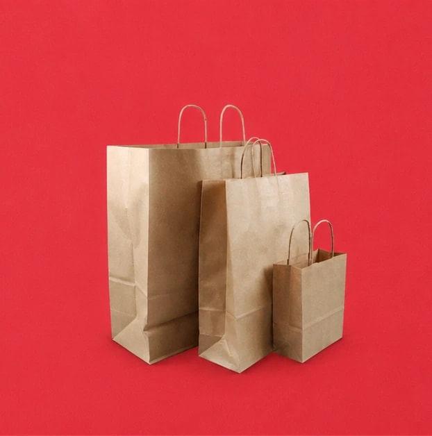 Custom Brown Kraft Bag