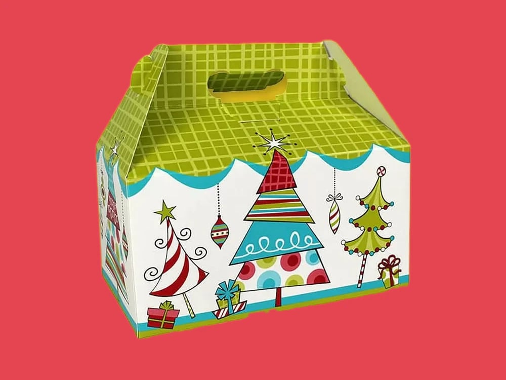 Custom Digital Printed Gable Boxes