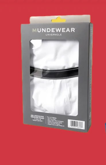 Custom Under Garments Box with PVC Window