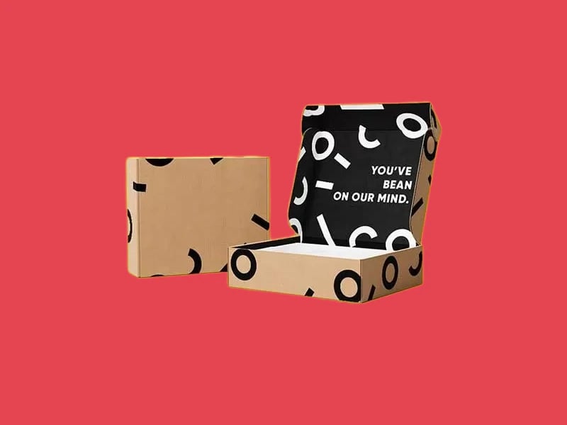 Custom Design Roll End Shipping Boxes