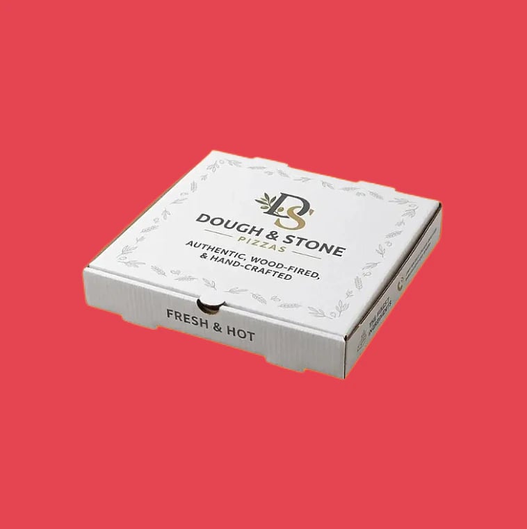 White Pizza Boxes