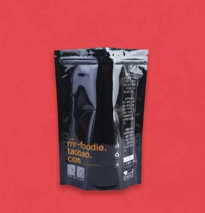Stand-Up Zip Lock Foil Pouch for food