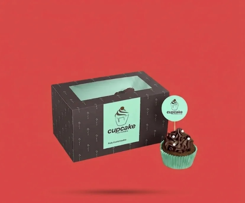 Branded Cupcake Boxes