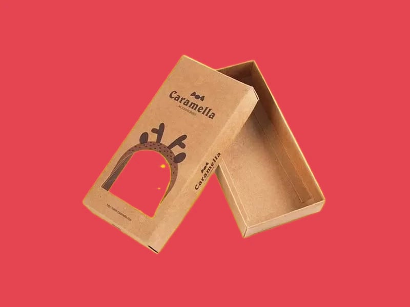 Custom Kraft Window Boxes