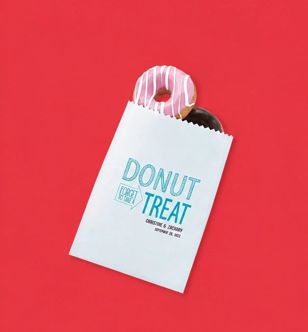 Custom Printed Donut Bags