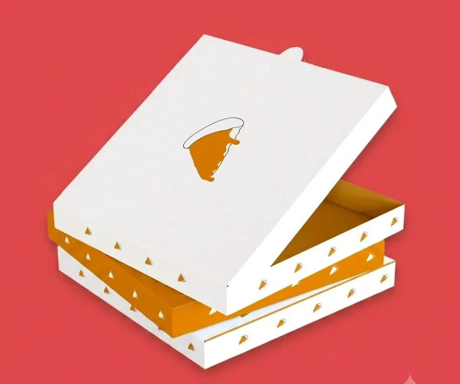 Custom Pizza Boxes with Logo