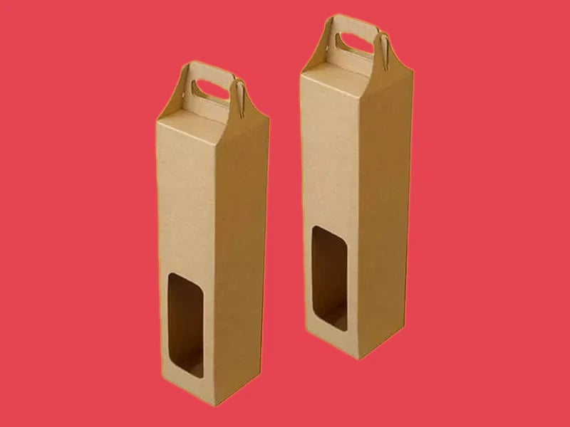Custom Kraft Eco Friendly Beverages Boxes