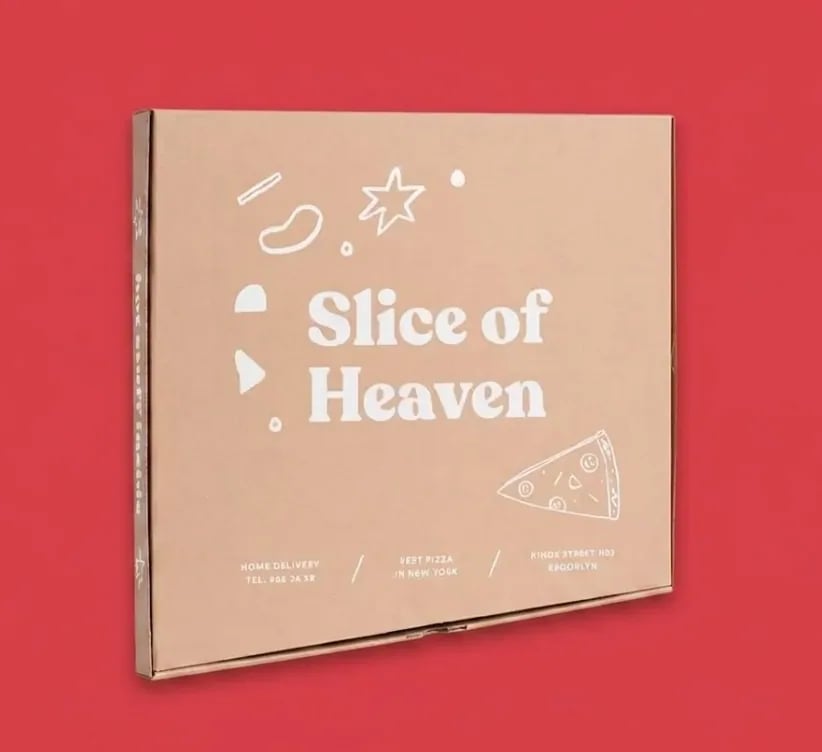 Custom Crooked Pizza Boxes