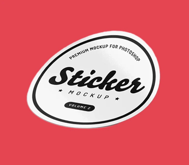 Custom Circle Transparent Color Sticker