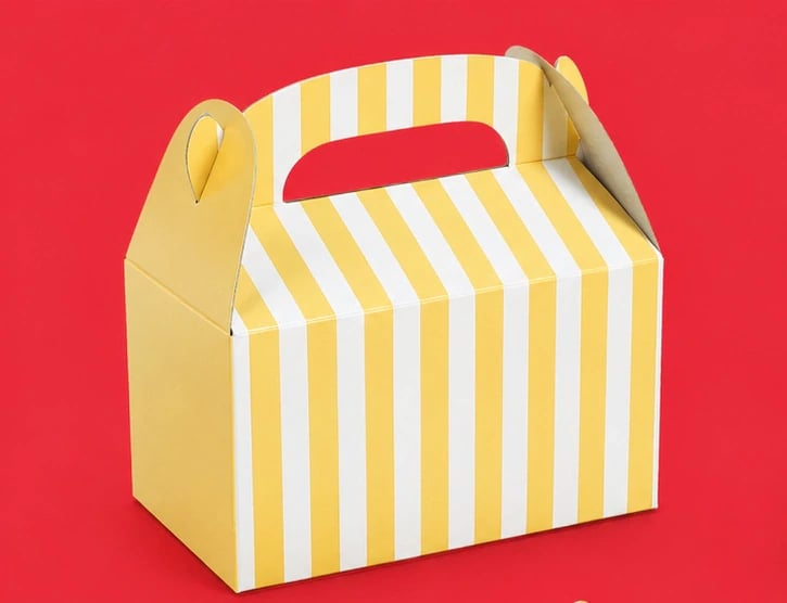 Yellow Gable Boxes