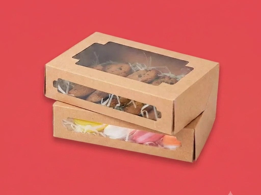 Custom Design Food Boxes with Display Window