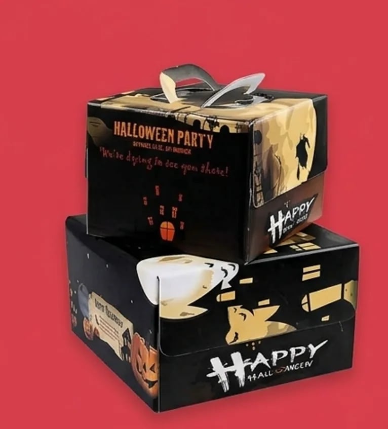 Halloween Bakery Boxes