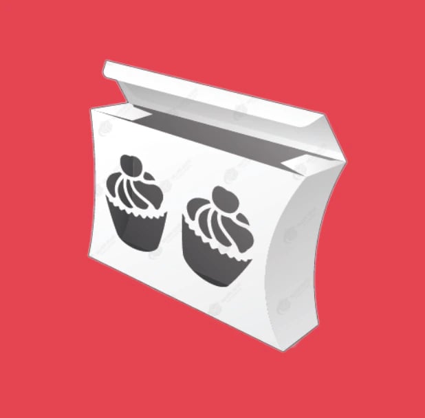 Custom Unique Shaped Tuck Box Template