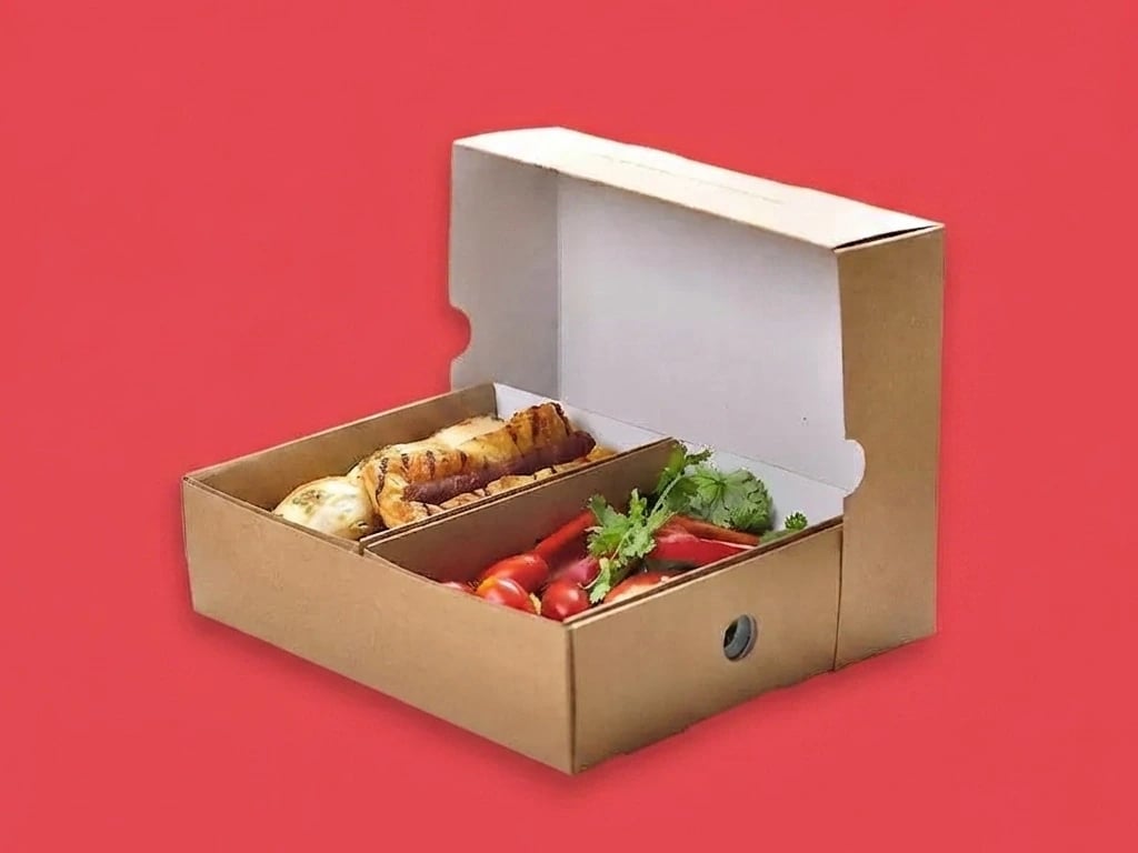 Custom Design Kraft Food Boxes