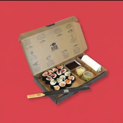 Custom Sushi Takeout Boxes