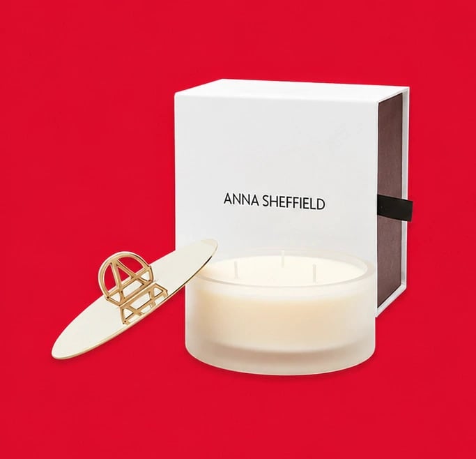 White Candle Boxes