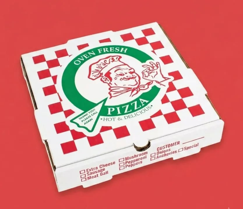 Custom Corrugated Pizza Boxes