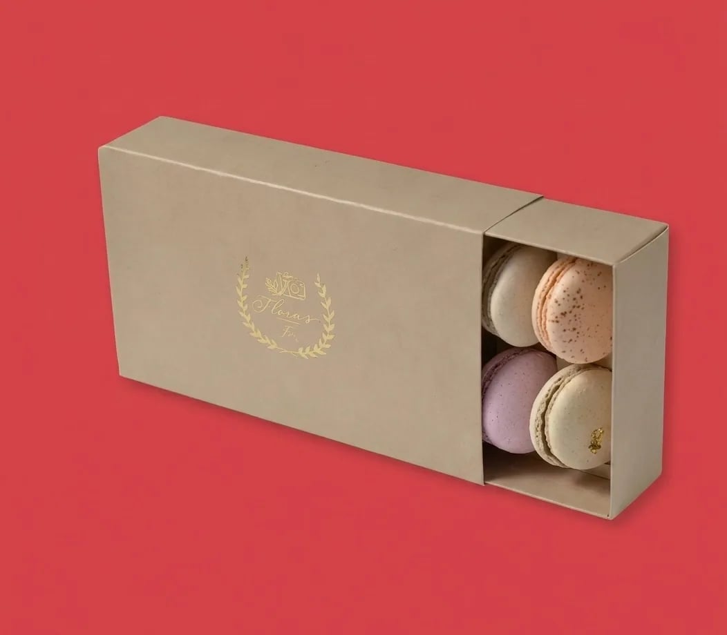 Custom Kraft Macaron Boxes