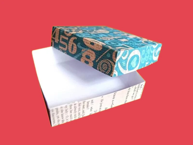 Custom Card Stock Colored Gift Boxes