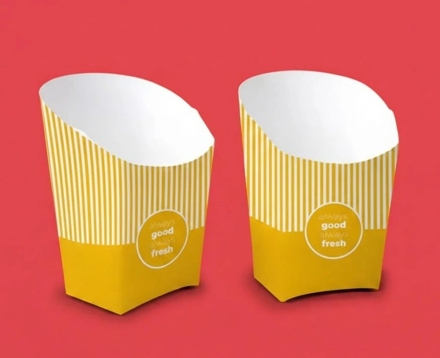 Custom French Fries Boxes