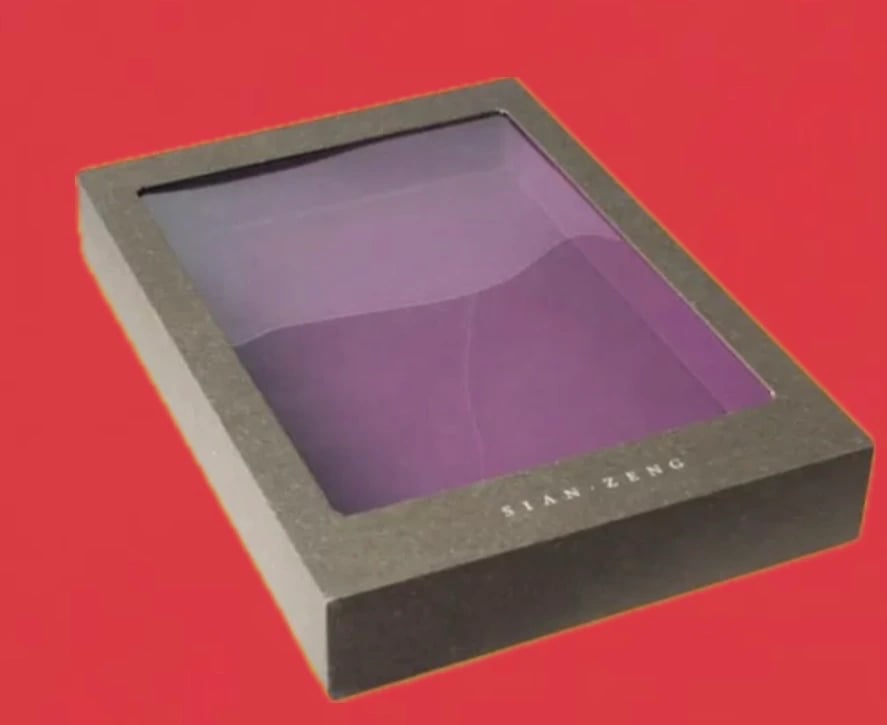 Custom Style Apparel Boxes with PVC Window