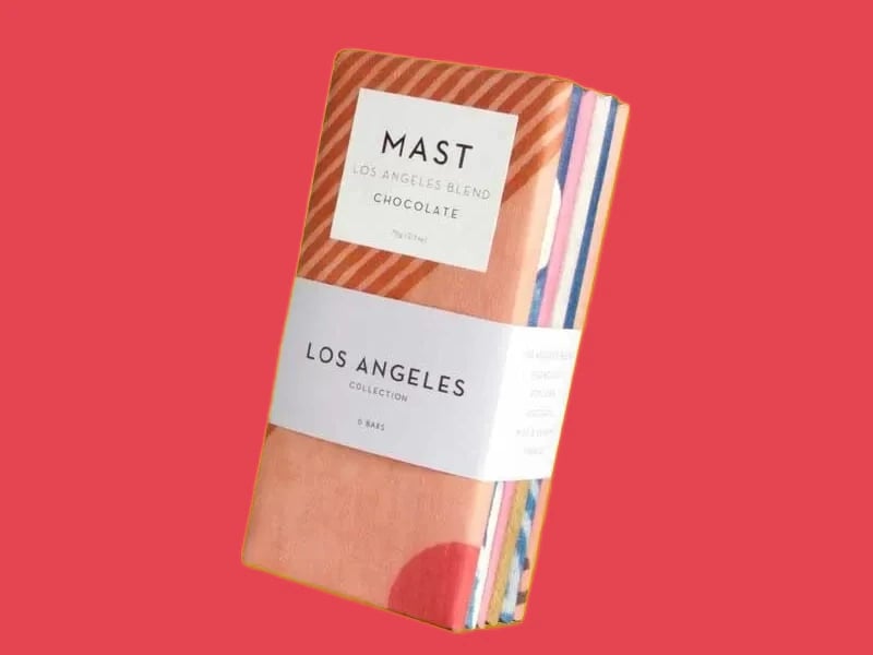 Chocolate bar sleeve packaging