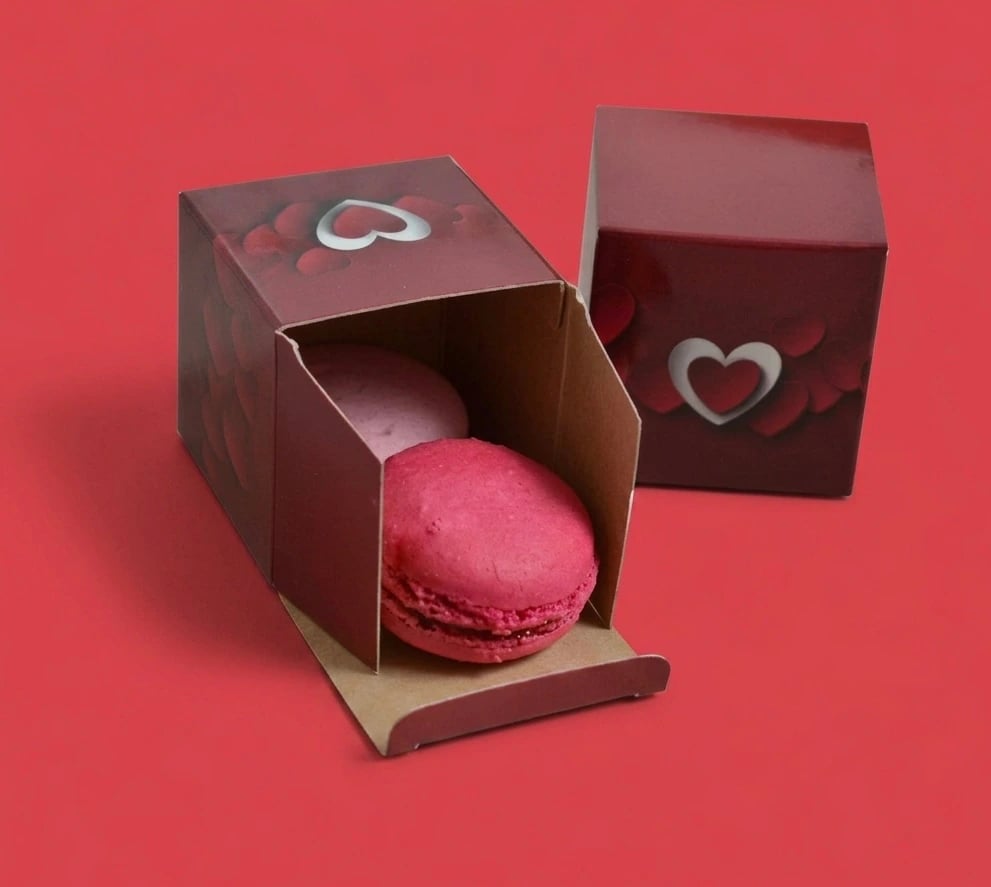 Custom Tuck Top macaron Boxes