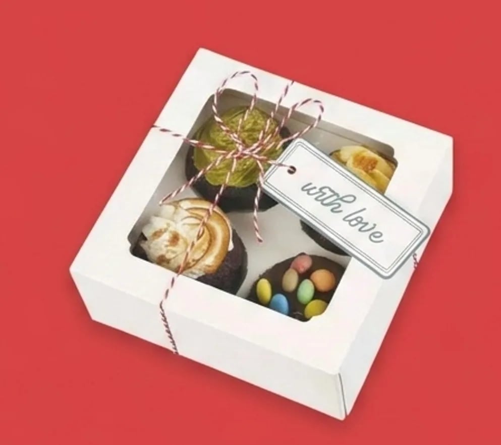 White Bakery Boxes