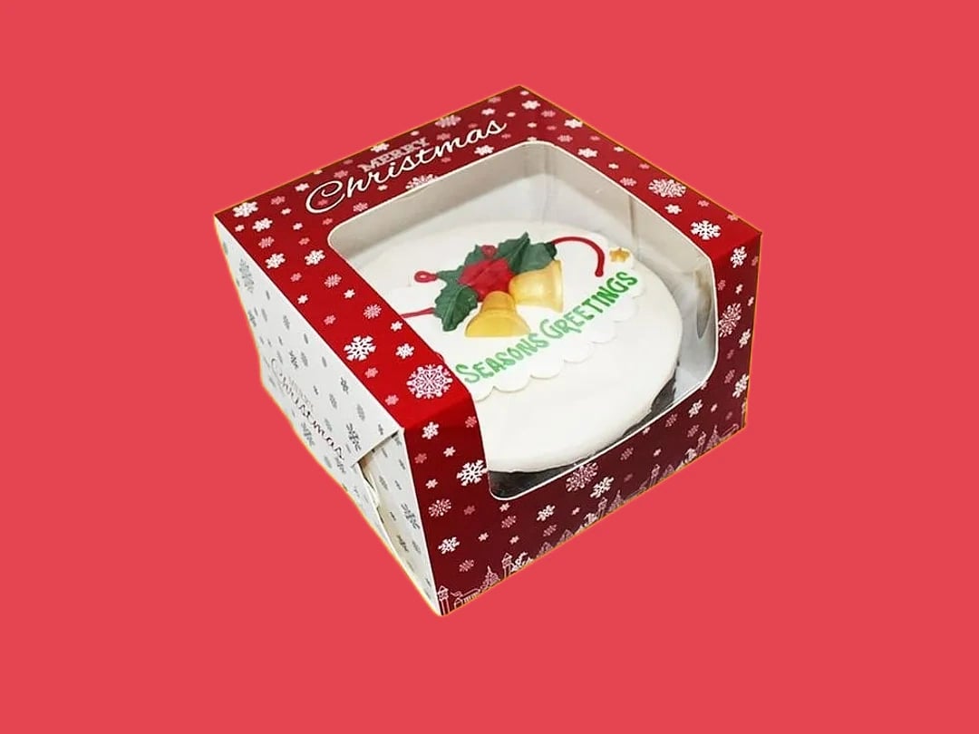 Christmas Cake Boxes